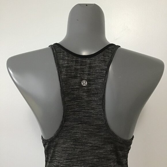 Lululemon What The Sport Singlet Heathered Black Size S - Picture 5 of 10